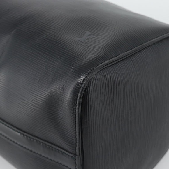 LOUIS VUITTON Epi Speedy 35 Hand Bag Noir Black M42992 LV Auth 192223