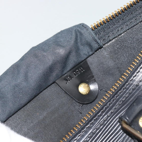 LOUIS VUITTON Epi Speedy 35 Hand Bag Noir Black M42992 LV Auth 192223