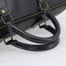 LOUIS VUITTON Epi Speedy 35 Hand Bag Noir Black M42992 LV Auth 192223-7