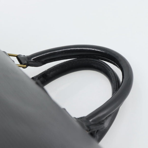 LOUIS VUITTON Epi Speedy 35 Hand Bag Noir Black M42992 LV Auth 192223