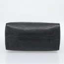 LOUIS VUITTON Epi Speedy 35 Hand Bag Noir Black M42992 LV Auth 192223-9