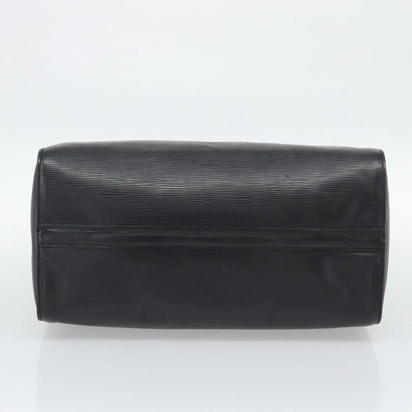 LOUIS VUITTON Epi Speedy 35 Hand Bag Noir Black M42992 LV Auth 192223
