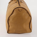 LOUIS VUITTON Epi Keepall 60 Boston Bag Brown Zipangu Gold M42948 LV Auth 192224-3