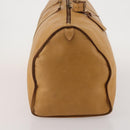 LOUIS VUITTON Epi Keepall 60 Boston Bag Brown Zipangu Gold M42948 LV Auth 192224-4