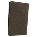 BOTTEGA VENETA INTRECCIATO Day Planner Cover Leather Khaki Auth 192226V-1