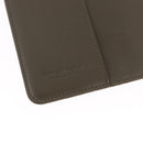 BOTTEGA VENETA INTRECCIATO Day Planner Cover Leather Khaki Auth 192226V-17