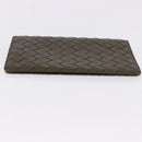 BOTTEGA VENETA INTRECCIATO Day Planner Cover Leather Khaki Auth 192226V-4