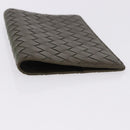 BOTTEGA VENETA INTRECCIATO Day Planner Cover Leather Khaki Auth 192226V-6