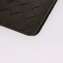 BOTTEGA VENETA INTRECCIATO Day Planner Cover Leather Khaki Auth 192226V-14