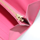 LOUIS VUITTON Vernis Porte Monnaie Credit Wallet Fusha Pink M91236 Auth 192227V-20