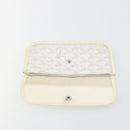 GOYARD Herringbone Pouch PVC White Auth 192230-9