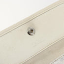 GOYARD Herringbone Pouch PVC White Auth 192230-10