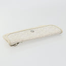 GOYARD Herringbone Pouch PVC White Auth 192230-5