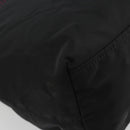 PRADA Tote Bag Nylon Black Gold Auth 192232A-13
