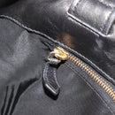 PRADA Tote Bag Nylon Black Gold Auth 192232A-19