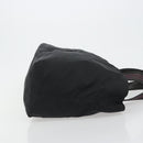 PRADA Tote Bag Nylon Black Gold Auth 192232A-4
