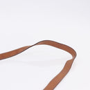 CELINE Macadam Canvas Hand Bag PVC Leather 2way Brown Gold Auth 192234-15