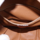 CELINE Macadam Canvas Hand Bag PVC Leather 2way Brown Gold Auth 192234-26