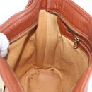 MCM Vicetos Logogram Shoulder Bag PVC Leather Brown Gold Auth 192237-20