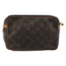LOUIS VUITTON Monogram Compiegne 23 Clutch Bag M51847 LV Auth 192239-2