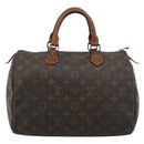 LOUIS VUITTON Monogram Speedy 30 Hand Bag M41526 LV Auth 192252-2