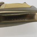 GUCCI GG Canvas Jackie Sherry Line Hand Bag Gold 001 3306 Auth 192254V-6