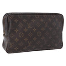 LOUIS VUITTON Monogram Trousse Toilette 28 Clutch Bag M47522 LV Auth 192258-1