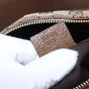 GUCCI GG Canvas Horsebit Shoulder Bag Beige Gold 145826 Auth 192271V-11