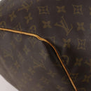 LOUIS VUITTON Monogram Keepall 55 Boston Bag M41424 LV Auth 192275-15