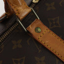 LOUIS VUITTON Monogram Keepall 55 Boston Bag M41424 LV Auth 192275-18
