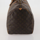 LOUIS VUITTON Monogram Keepall 55 Boston Bag M41424 LV Auth 192275-3