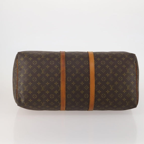 LOUIS VUITTON Monogram Keepall 55 Boston Bag Vintage M41424 LV Auth 192279