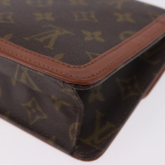 LOUIS VUITTON Monogram Pochette Dam PM Clutch Bag M51812 LV Auth 192281