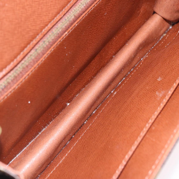 LOUIS VUITTON Monogram Pochette Dam PM Clutch Bag M51812 LV Auth 192281