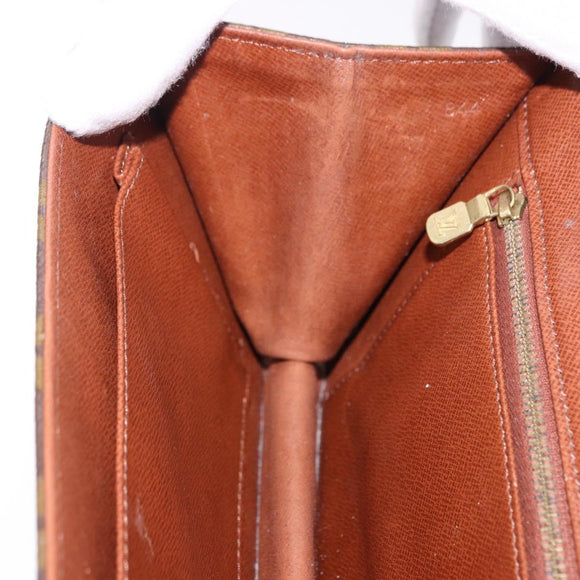LOUIS VUITTON Monogram Pochette Dam PM Clutch Bag M51812 LV Auth 192281