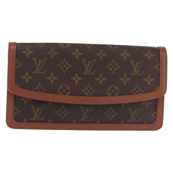 LOUIS VUITTON Monogram Pochette Dam PM Clutch Bag M51812 LV Auth 192281
