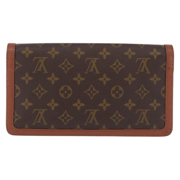 LOUIS VUITTON Monogram Pochette Dam PM Clutch Bag M51812 LV Auth 192281