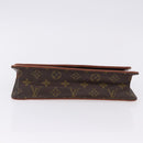 LOUIS VUITTON Monogram Pochette Dam PM Clutch Bag M51812 LV Auth 192281-6