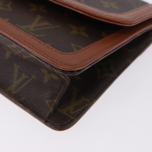 LOUIS VUITTON Monogram Pochette Dam PM Clutch Bag M51812 LV Auth 192281