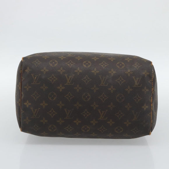 LOUIS VUITTON Monogram Speedy 30 Hand Bag M41526 LV Auth 192283