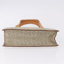 CELINE C Macadam Canvas Hand Bag Suede Gray Silver Auth 192286A-5