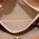 CELINE C Macadam Canvas Hand Bag Suede Gray Silver Auth 192286A-21