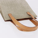CELINE C Macadam Canvas Hand Bag Suede Gray Silver Auth 192286A-6