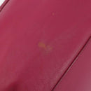 SAINT LAURENT Y Line Hand Bag Leather Pink Gold 311210 Auth 192291-10