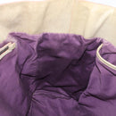 Miu Miu Tote Bag Leather Beige Silver Auth 192293-18