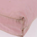 PRADA Tote Bag Nylon 2way Pink Silver Auth 192294-17