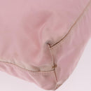 PRADA Tote Bag Nylon 2way Pink Silver Auth 192294-18