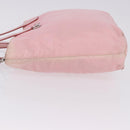 PRADA Tote Bag Nylon 2way Pink Silver Auth 192294-4