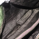 PRADA Plastic Chain Tote Bag Nylon Green Auth 192297-25