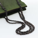 PRADA Plastic Chain Tote Bag Nylon Green Auth 192297-7